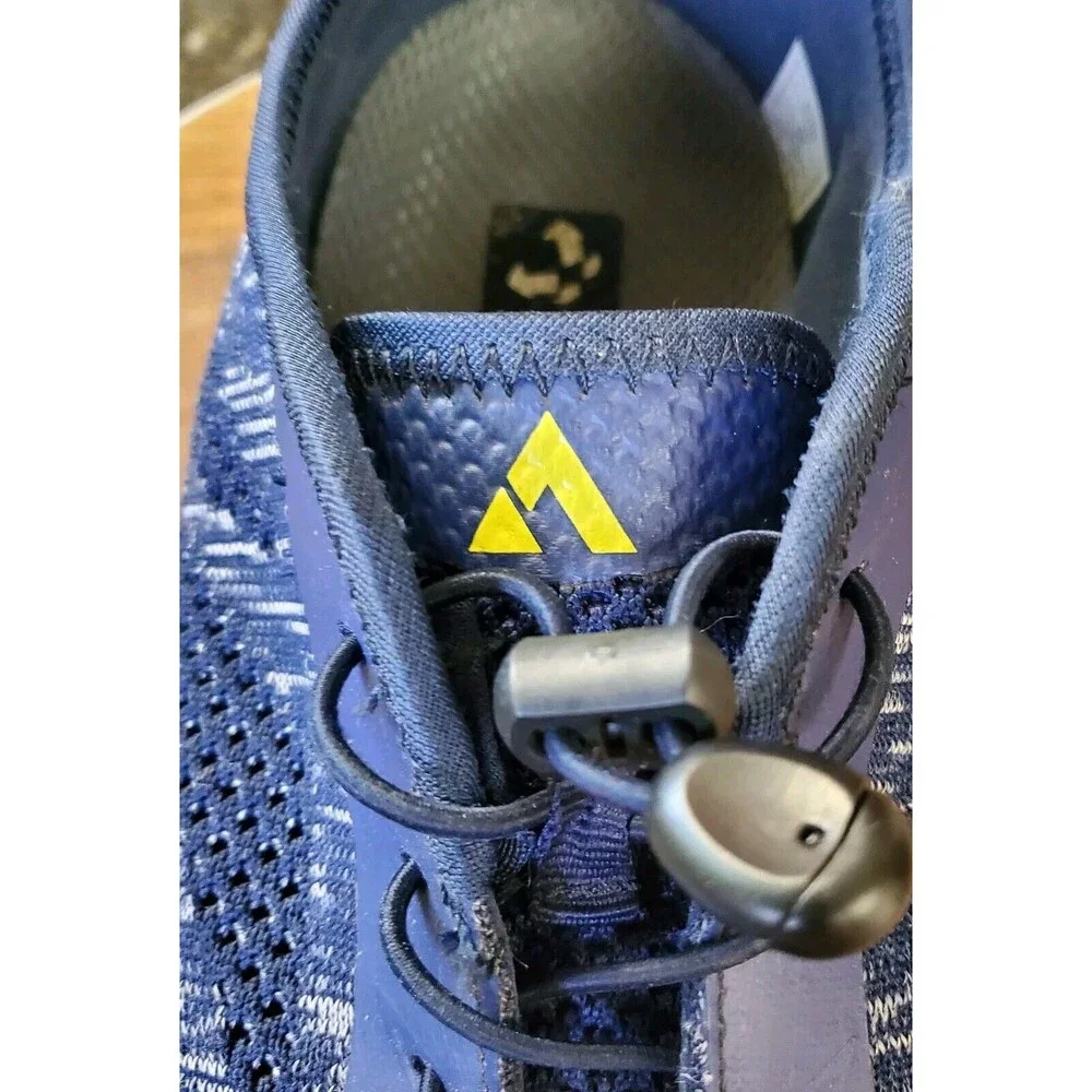 Troadlop‎ Men's Running Shoes Sz 14 Blu Yellow Aqua Water Hiking Camp Minimalist
